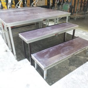 Tarima Rectangular 160 cm x 50 cm
